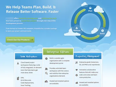 Software asap blue brown button clouds covered by your grace green icons illustration process software