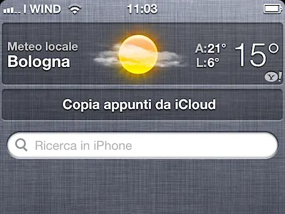 Copy from iCloud and Spotlight mockup app clipboard icloud ios iphone mockup