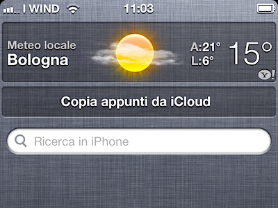 Copy from iCloud and Spotlight mockup app clipboard icloud ios iphone mockup