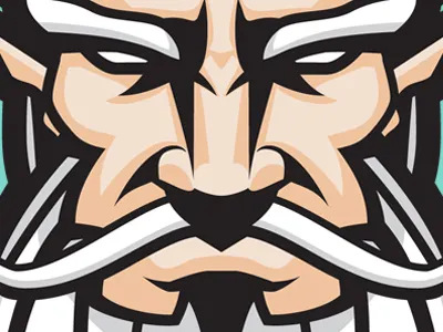 Poseidon's Mug character character design illustration mascot sports vector water