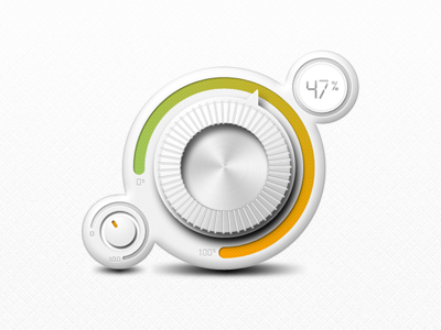 Audio Volume Concept audio experience interface knob ui design user ux volume webdesign