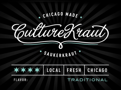 Logo-ing.... chicago flourishes food handwritten identity logo packaging script