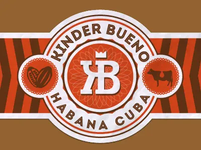 Kinder Bueno cigar ring cigar ring kinder bueno