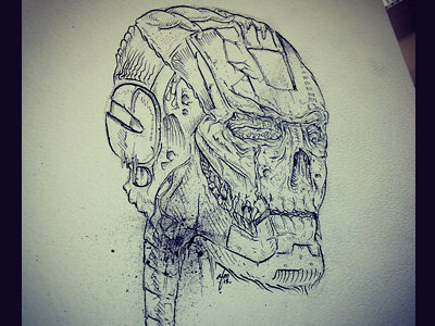 Death of Iron Man comicbook drawing illustration iron man marvel stan lee