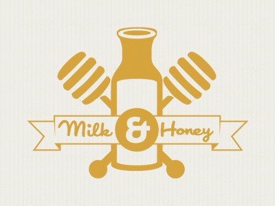 Milk & Honey One Color logo