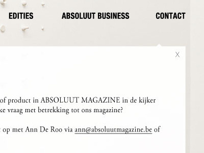 Absoluut absoluut magazine