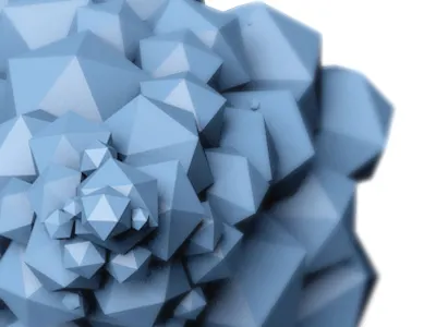 Rock 4d cinmea experiments jazzybam shapes tests textures