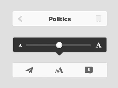 News App Reader 10 app bookmark favorite iphone menu news reuters simple slider