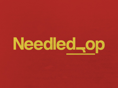 Needledrop logo music needledrop vinyl