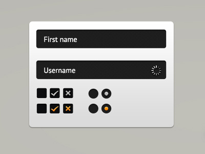 Zesty Form Fields fields form interface ptsans ui user zesty