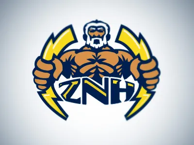Zeus Nutrition House bodybuilding god hero logo design logos muscles sports logos zeus