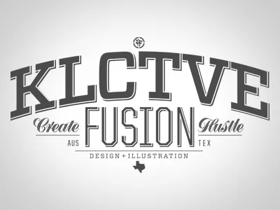 KLCTVEfusion Arch apparel bobby dixon lettering shirt text type typography