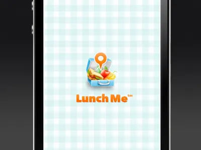 Lunch Me iOS logo icon icon ios iphone logo lunchbox texture