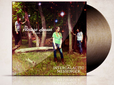 The Vintage Season - The Intergalactic Messenger Artwork album art indie intergalactic lo fi messenger music record rock season space texture the vintage season vintage
