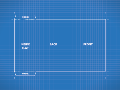 Dieline dieline folder packaging print
