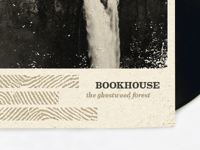 Bookhouse album cover graphic design icon photography