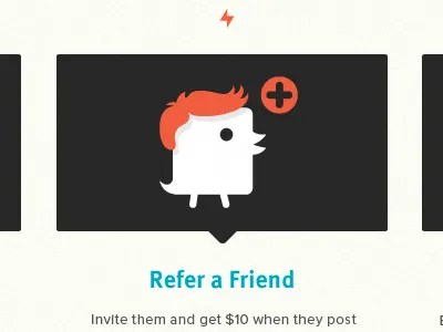 Refer a Friend bird friend geomicons icon illustration invite plus refer tweet