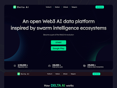 Delta AI : Swarm Intelligence , Web3 Innovation analysis collective connect data decentralized delta development explore future global intelligence machine network open platform power revolution science startups transform