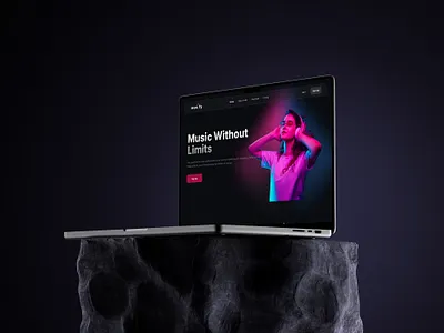 Musify - Music Streaming Platform music platform ui ux web design