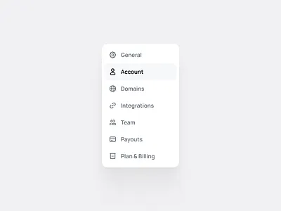 Menu ✨ 123done clean figma icon set icons menu minimalism nav ui