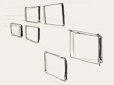 Really Rough Tiles draft sketch