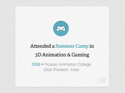 Nirav goes to Summer Camp blue box camp india nirav sahni summer ui