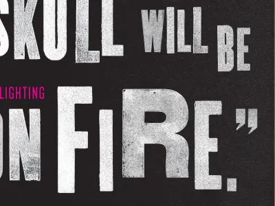 Wood Type 2 black lettering type typography wood