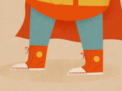 Super All-Stars illustration shoes texture vintage