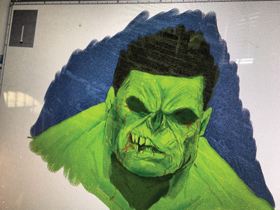 Hulk Zombie Sketch comicbook hulk illustration zombie