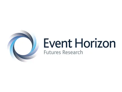 Event Horizon Logo black branding event future hole horizon logo