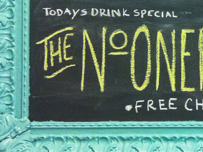 Noonernagel chalk cheese free happyhour wedding