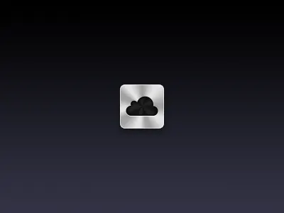 iCloud [freebie!] apple cloud icloud icon photoshop practice