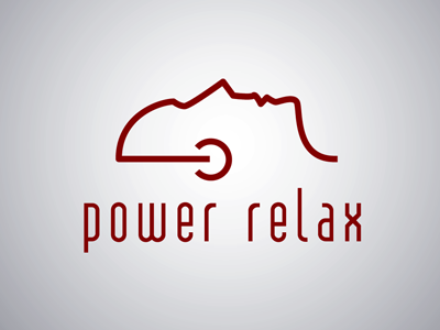 Power Relax Logo design identity logo power relax vienna