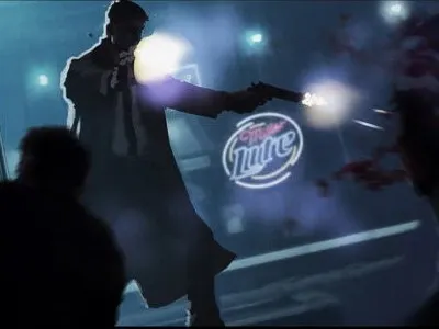 Blood Makes Noise concept art illustration