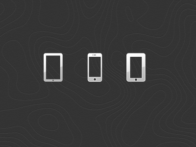 iPhone & iPad icons glyph icon icons iconset ios ipad iphone