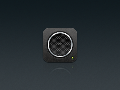 Music fluid icon ios iphone music speaker