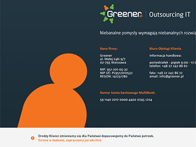 Greener.pl web website www