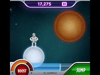 Fuel and Oxygen Gauges astronaut astronut game iconfactory iphone