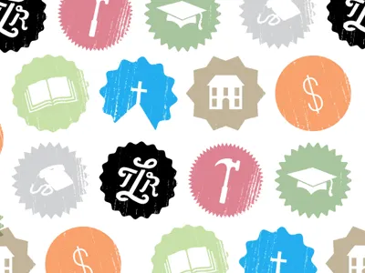 TLR icons identity logo