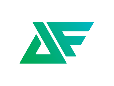 Final Mark digital education geometric identity logo wings