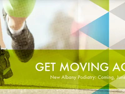 Coming Soon Graphic for the NAP Website active arrows running