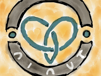 Concept for Ninut Logo changes celtic logo ninut paper