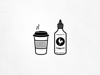 Fuel the Fire coffee fuel icons sriracha