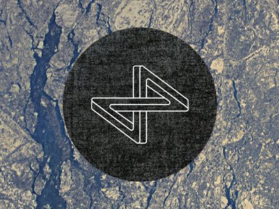 *finity geometric illusion infinity logo