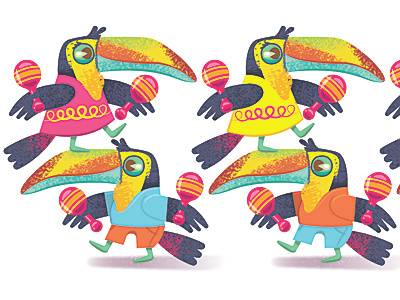 Toucans maraca toucan