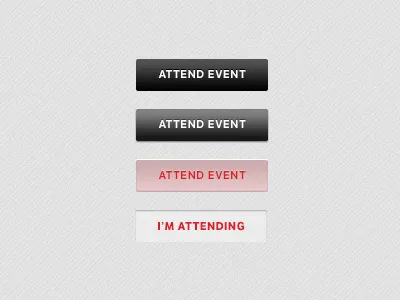 Event active attend attending event gradient hover state