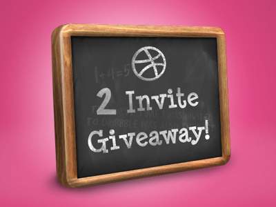 Become a Player! ball chalkboard dribbble giveaway invite player prospect