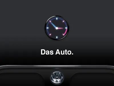 Clock for car theme car clock icon