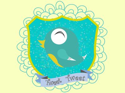 Tweet Tweet badbe twitter twitter badge