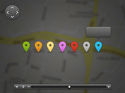 Map Markers map markers menu slider tooltip